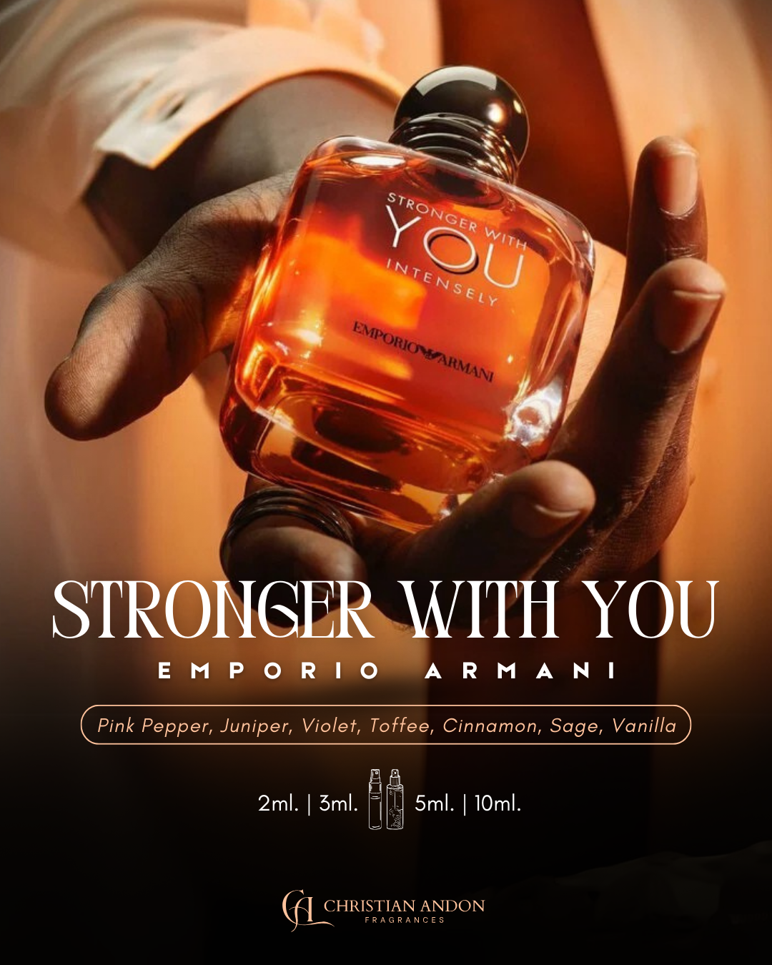 Emporio Armani Stronger with YOU Intensely - Christian Andon