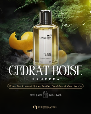 Mancera Cedrat Boise Intense - Christian Andon