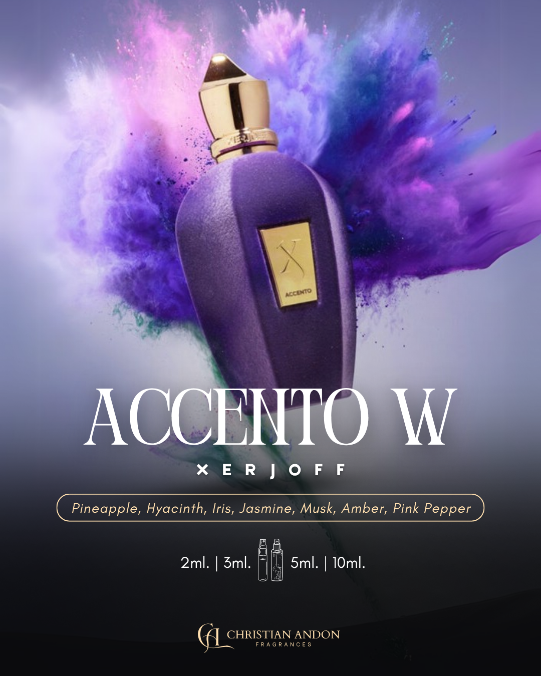 Xerjoff Accento W - Christian Andon