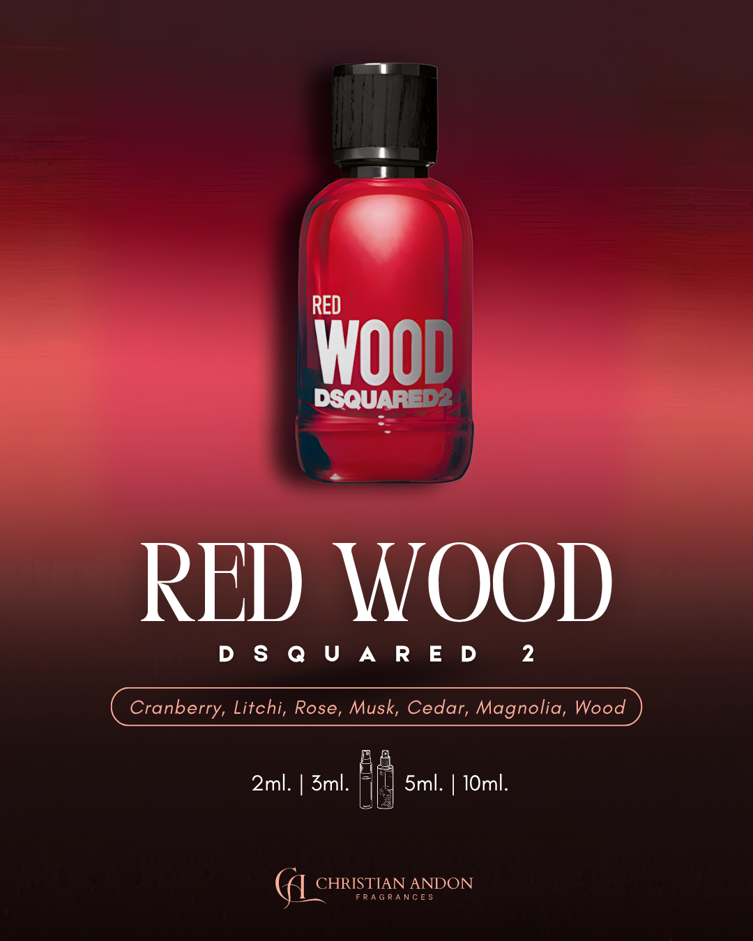 Dsquared2 Red wood - Christian Andon