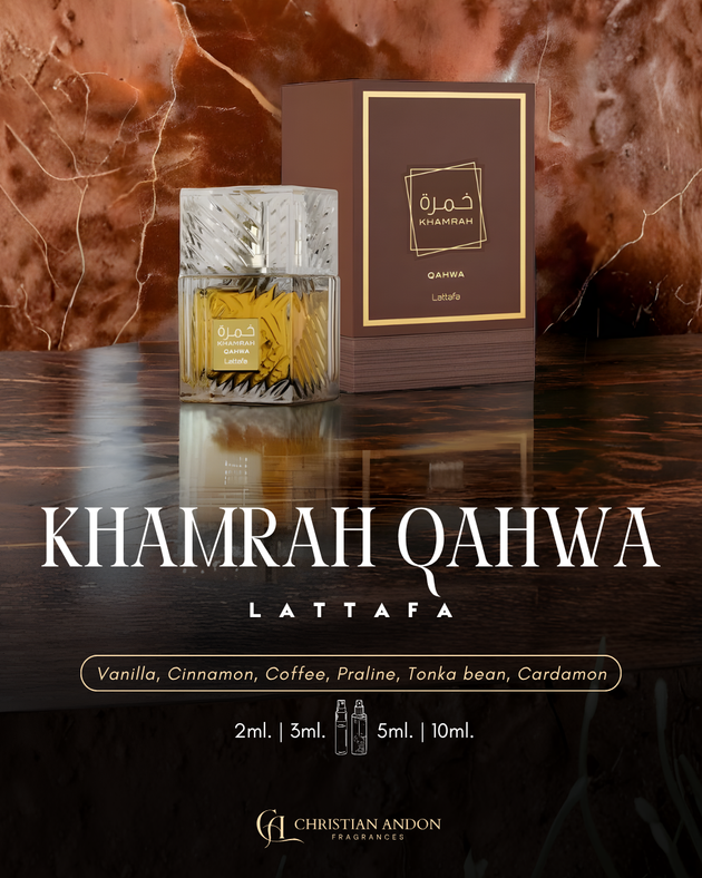 Lattafa Khamrah Qahwa - Christian Andon